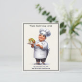 Aanpasbare Keuken voor elke Gelegenheid / Chef Ans Briefkaart (Staand voorkant)