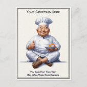 Aanpasbare Keuken voor elke Gelegenheid / Chef Ans Briefkaart (Voorkant)