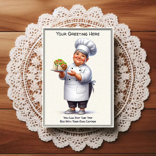Aanpasbare Keuken voor elke Gelegenheid / Chef Ans Briefkaart