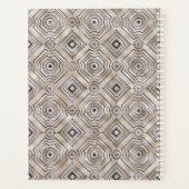 Aanpasbare klas past bedrijfsplanner aan planner (Achterkant)