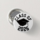 Aanpasbare "Klas van" Ronde Button 3,2 Cm (Voorkant /achterkant)