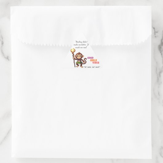 Aanpasbare kledingsticker sticker (Tas)