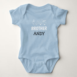 Aanpasbare Kleine Broer Baby Naam babyjongen Romper