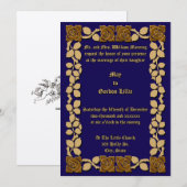 Aanpasbare Kleuren Roos Wingerd Rand Kaart (Voorkant / Achterkant)