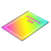 Aanpasbare kleurenlaptop notitieboek (Linkerzijde)