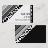 aanpasbare kleurpunchcard visitekaartje (Voorkant / Achterkant)