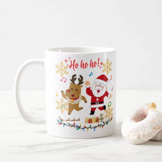 Aanpasbare koffie metgezel koffiemok (Met donut)