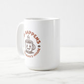 Aanpasbare koffiemok voor oma (Voorkant links)