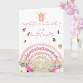 Aanpasbare Konijn Gefeliciteerd met de geboorte Kaart