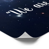 Aanpasbare Kosmische Zeepaard Poster (Hoek)