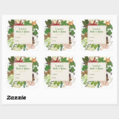 Aanpasbare kruiden- en specerijenvoedseletiketten vierkante sticker (Vel)