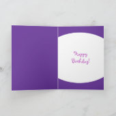 Aanpasbare leeftijd Cartoon Ballet Dancer Kaart (Binnen)