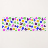 Aanpasbare Macaron Confetti Yogamat (Voorkant (horizontaal))