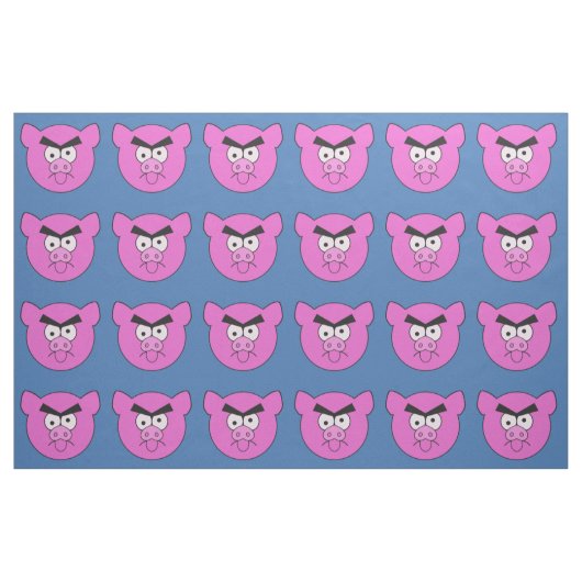 Aanpasbare Mad Pig-fabric Stof (Yard (91,4 cm))