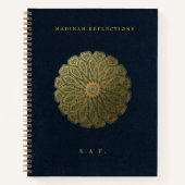 Aanpasbare Madinah Reflections Islamitisch Notitieboek (Voorkant)