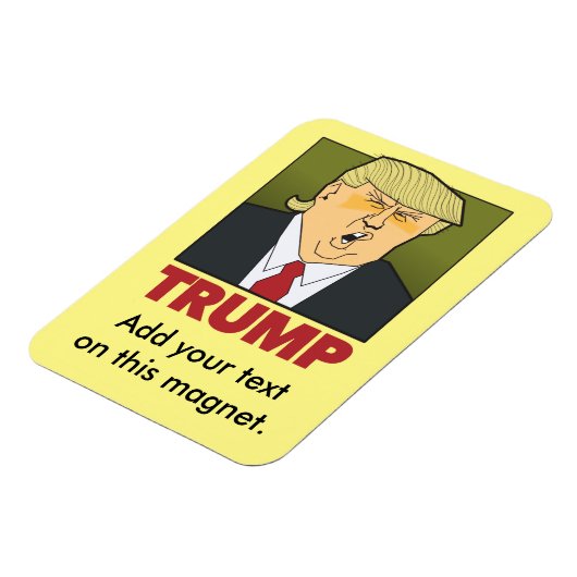 Aanpasbare magneet van TRUMP (Linkerzijde)