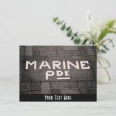 Aanpasbare Marine Parade Napier Nieuw-Zeeland kaar (Staand voorkant)