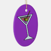 Aanpasbare MARTINI-KUNSTORNAMENTEN Keramisch Ornament (Rechts)