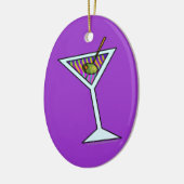 Aanpasbare MARTINI-KUNSTORNAMENTEN Keramisch Ornament (Links)
