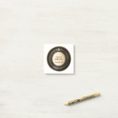 AANPASBARE MEDAILLE MET EIGEN OPDRUK Goud #1 Kampi Post-it® Notes (Op bureau)