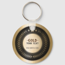 AANPASBARE MEDAILLE MET EIGEN OPDRUK Goud #1 Kampi