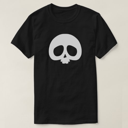 Aanpasbare Mini Schedel T-shirt (Design voorkant)