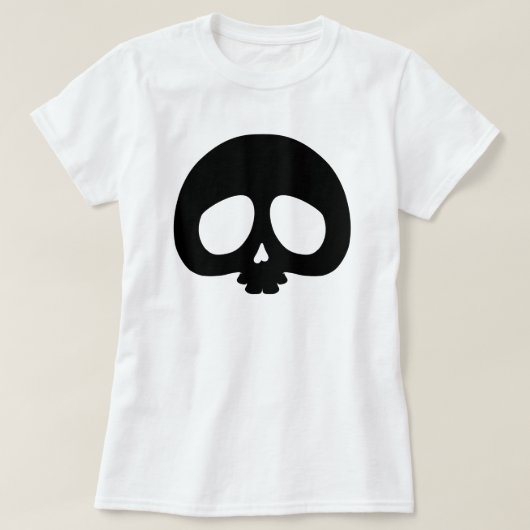 Aanpasbare Mini Schedel T-shirt (Design voorkant)
