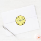Aanpasbare Mirabelle-jamsticker Ronde Sticker (Envelop)