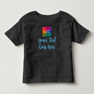 Aanpasbare Moderne Elegante Sjabloon Script Baby Kinder Shirts