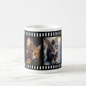Aanpasbare mok met oude retro filmstrookframe (Center)