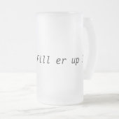 Aanpasbare mok van bier (Voorkant rechts)