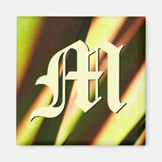 Aanpasbare Monogram Initiaal Magneet