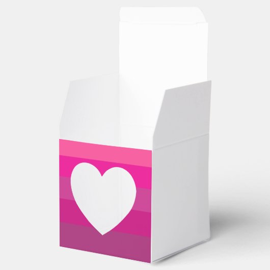 Aanpasbare monogrammen en jaar Favor Doos Bedankdoosjes (Geopend)