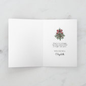 Aanpasbare Mop Muffel Feestdagen Kaart (Binnen)