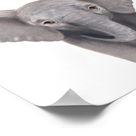 Aanpasbare Mopshagedis Poster voor Kinderen (Hoek)