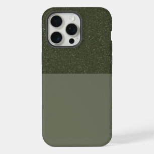 Aanpasbare mosgroene Duo iPhone-hoes iPhone 15 Pro Max Case