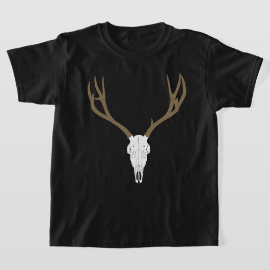 Aanpasbare Muildier Schedel T-shirt (Laagn)