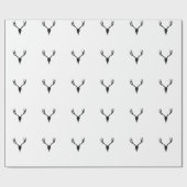 Aanpasbare Muildierhertenskelet Cadeaupapier (Vlak)