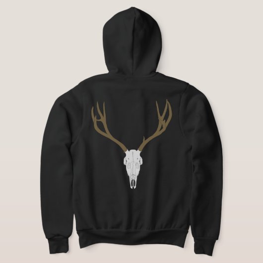 Aanpasbare Muildierhertenskelet Hoodie (Laag Achter)