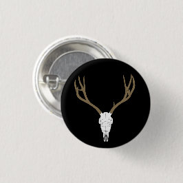 Aanpasbare Muildierhertenskelet Ronde Button 3,2 Cm