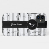 aanpasbare muzieknoten Case-Mate iPhone case (Achterkant (horizontaal))