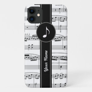 aanpasbare muzieknoten Case-Mate iPhone case