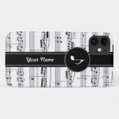aanpasbare muzieknoten Case-Mate iPhone case (Achterkant (horizontaal))