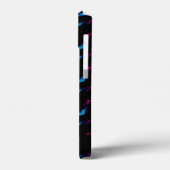 Aanpasbare naam Abstract rookpatroon Case-Mate iPhone Case (Achterkant / Links)