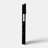 Aanpasbare naam Abstract rookpatroon Case-Mate iPhone Case (Achterkant / Rechts)