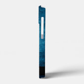 Aanpasbare naam Abstracte grunge textuur Case-Mate iPhone Case (Achterkant / Links)