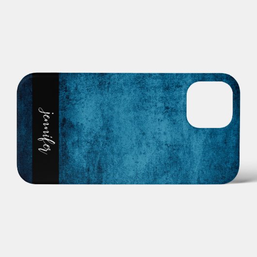 Aanpasbare naam Abstracte grunge textuur Case-Mate iPhone Case (Achterkant (horizontaal))