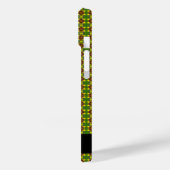 Aanpasbare naam Kleurrijk bloemmotief Case-Mate iPhone Case (Achterkant / Links)