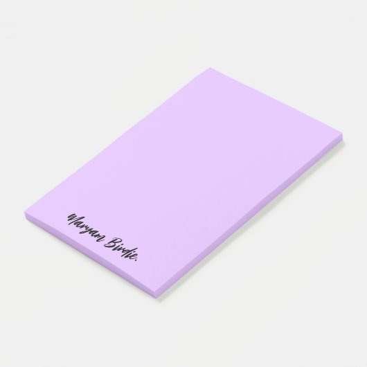 Aanpasbare naam met plakker post-it® notes (Schuin)