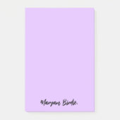 Aanpasbare naam met plakker post-it® notes (Voorkant)